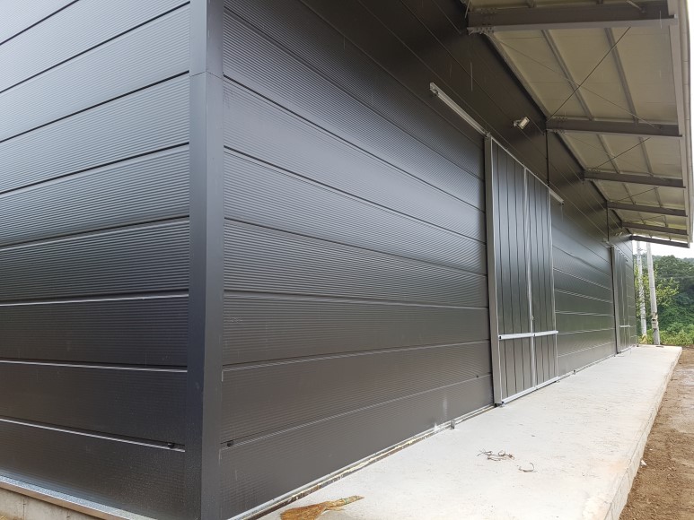 KINDUS 2ND FACTORY PU secret fix wall 50RS sandwich panel KINDUS