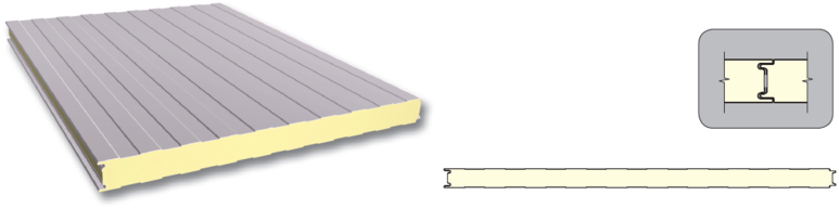 urethane sandwich panel