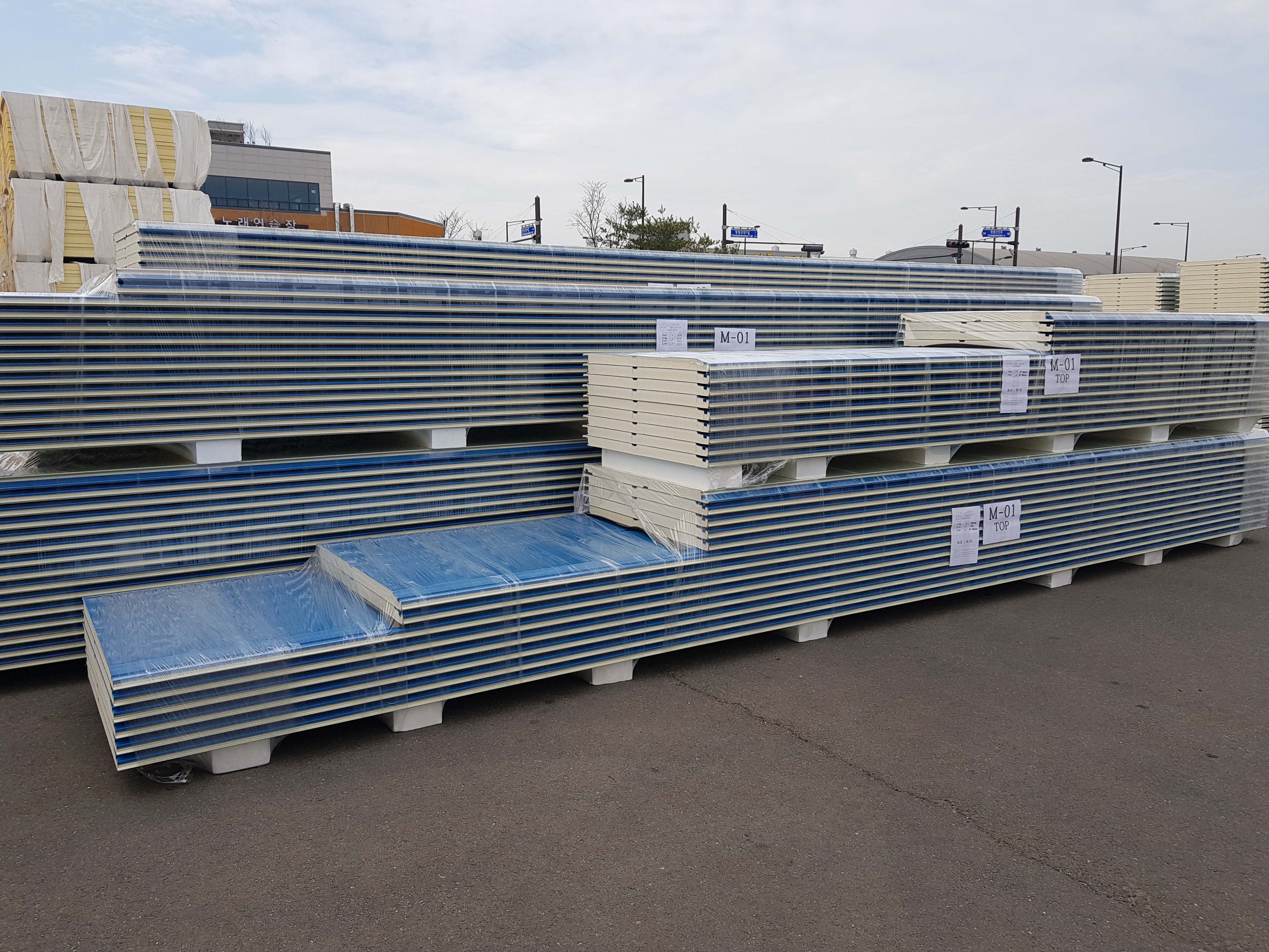 export 50mm PIR sandwich panel to Maxico