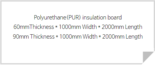 PUR Insulation board