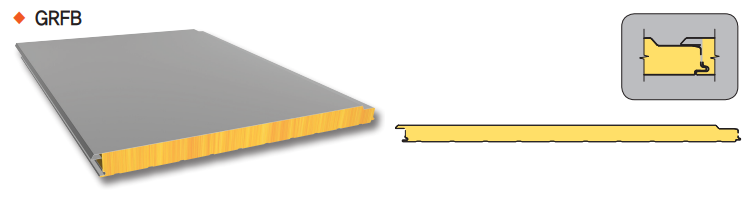 Glass-wool Sandwich Panel(Metal Type)