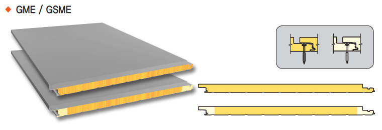 Glass-wool Sandwich Panel(Metal Type)