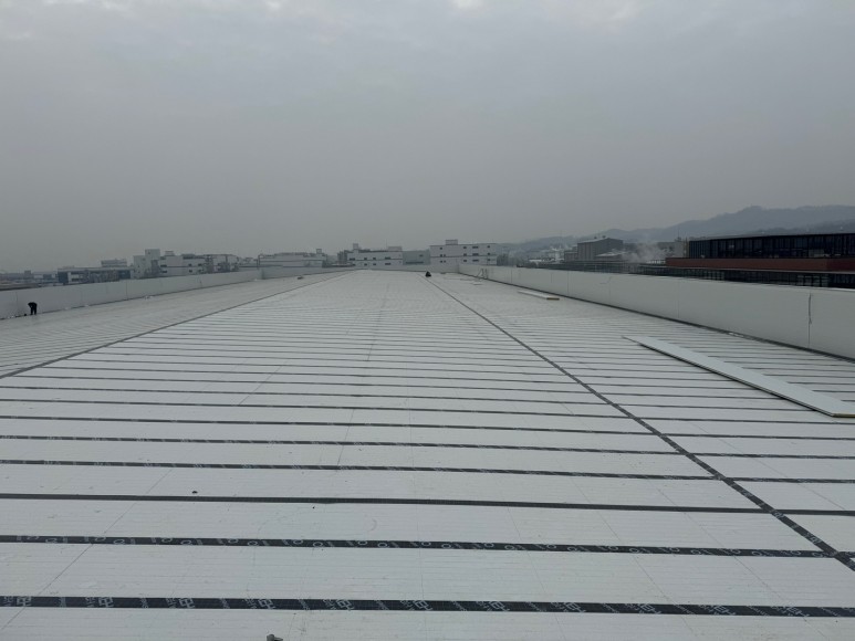 Seam roof panel
